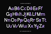 Glepha - Loopy Sans Serif Font, a Sans Serif Font by Flawless And Co (Thumbnail 7 of 10)