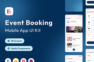 Evento - Event Booking Apps UI KIT