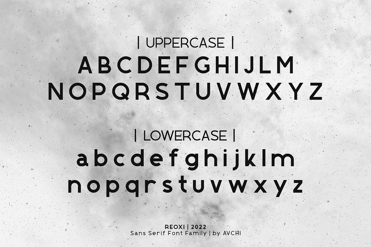 Reoxi | Modern Sans Serif, a Sans Serif Font by Avchi (Photo 4 of 9)