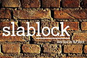 slablock - new style slab font, a Slab Serif Font by FTLY (Thumbnail 2 of 2)