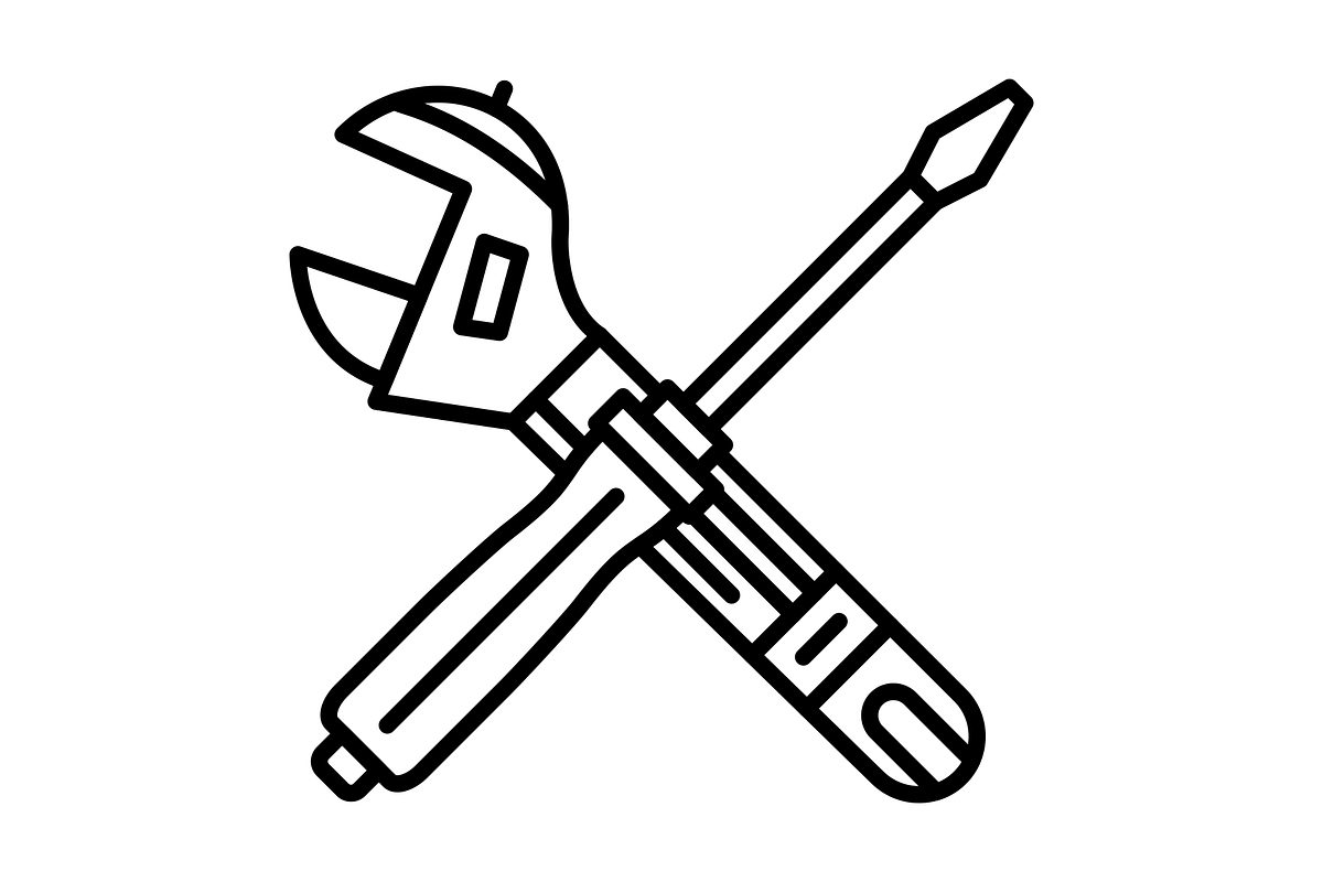 Tools Line Icon, an Outline Icon by Pexelpy (Photo 2 of 2)