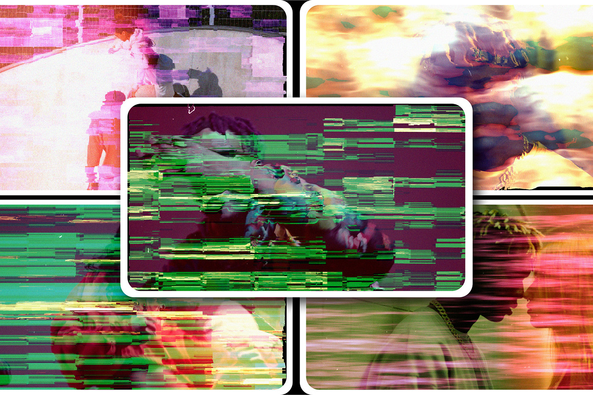 Glitch Background After Effect, a Social Media Template by Loin Studio (Photo 1 of 3)
