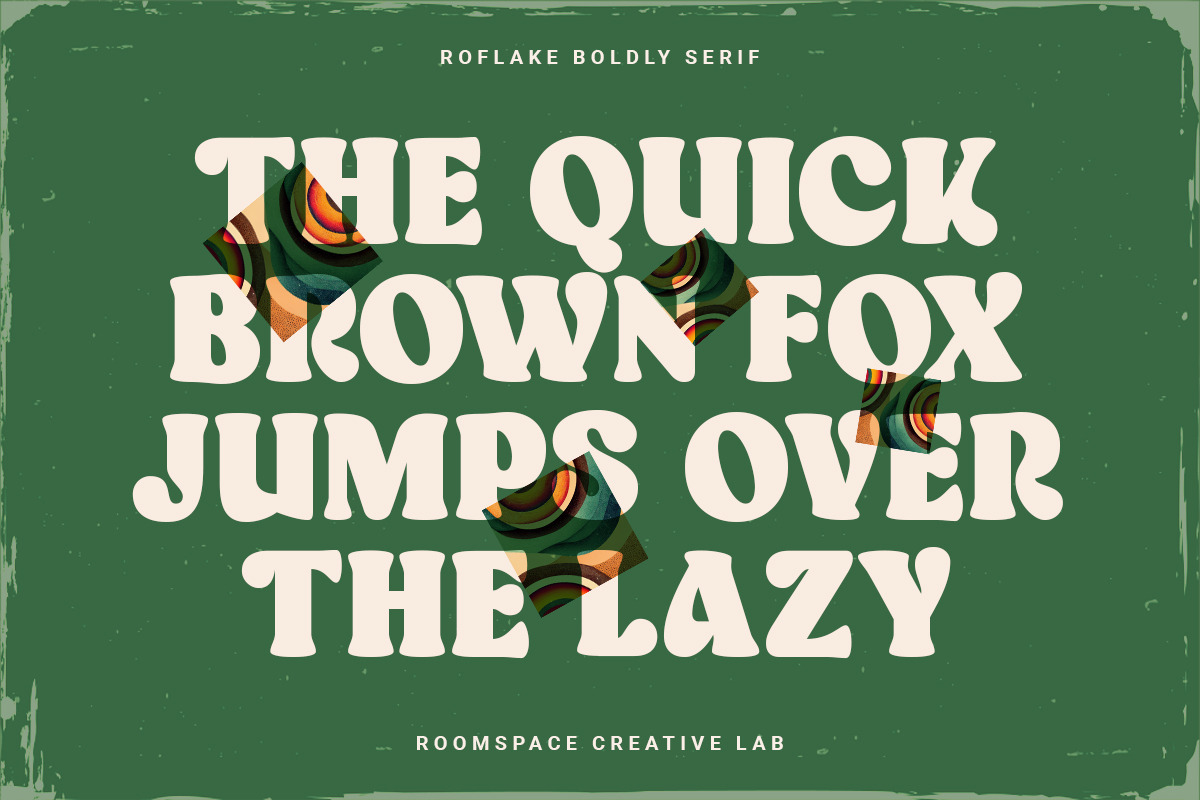 Roflake - Boldly Vintage Style, a Serif Font by roomspace creative lab (Photo 5 of 14)