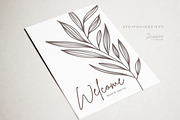 Leaf Branch Border Svg Bundle 013, an Illustration by Drawberx (Thumbnail 2 of 8)