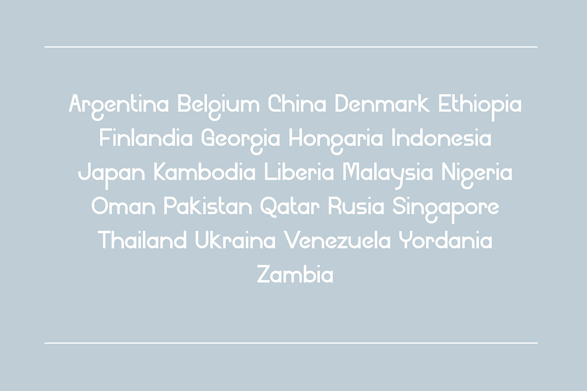 Rosefana - Simple Display Font, a Sans Serif Font by Bilahstudio (Photo 10 of 13)