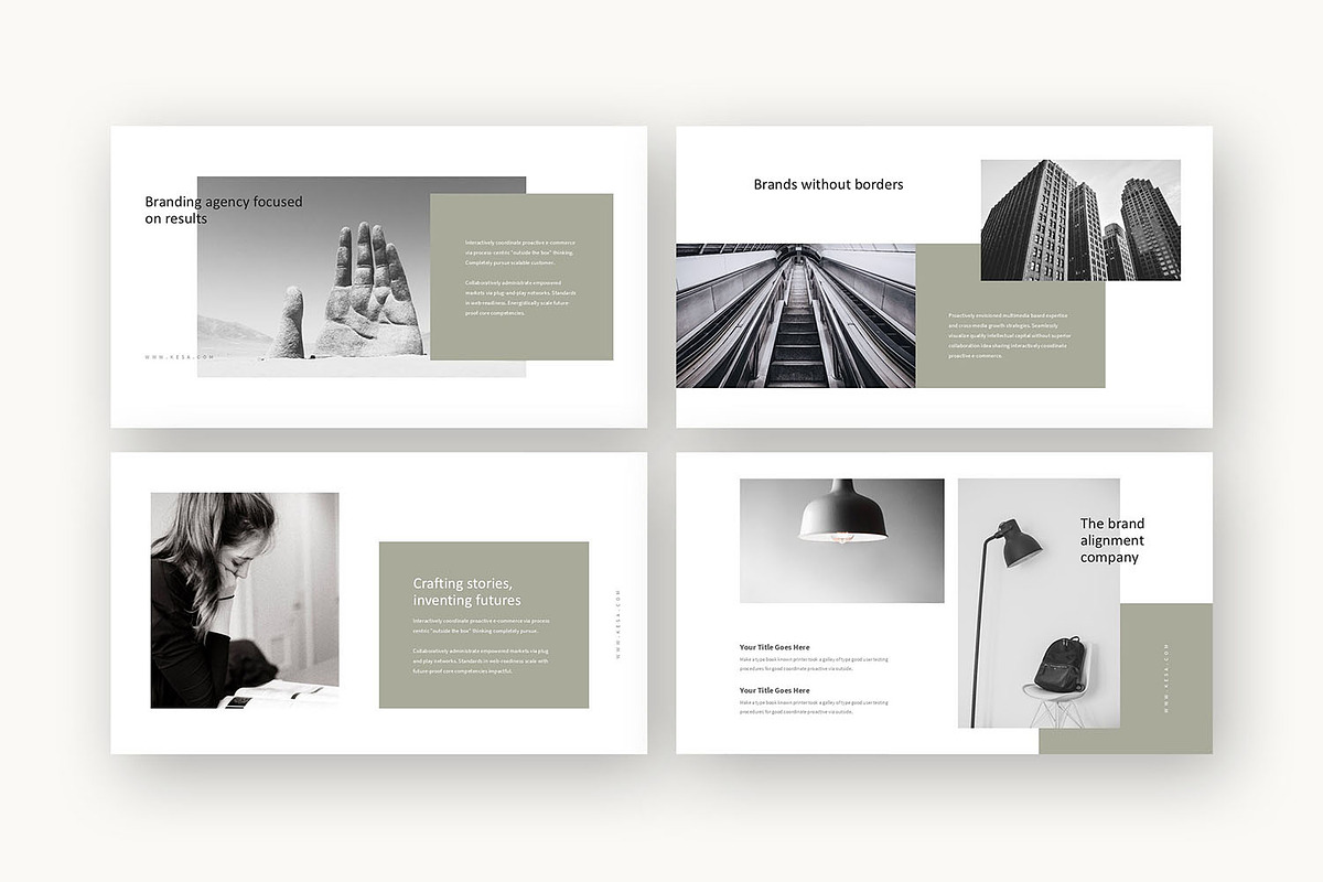 Kesa : Creative Pitch Powerpoint, a Presentation Template by Punkl Camp (Photo 4 of 16)