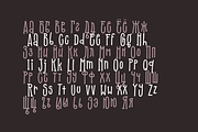 Small Baguette - Display Font, a Slab Serif Font by Diacritics (Thumbnail 3 of 5)