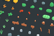 Nature Forest - Animation Asset, an Environmental 3D Model by Polydactyl (Thumbnail 13 of 36)