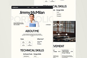 Jimmy – Student Portfolio Landing, a Landing Page Template by trabaskriya (Thumbnail 5 of 5)