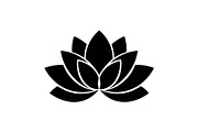 Lotus Flower Vector Icon Bundle, an Illustration by yasushie (Thumbnail 51 of 51)