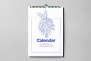 Floral Minimalist Calendar 2024, a Stationery Template by Rose Design (Thumbnail 3 of 5)