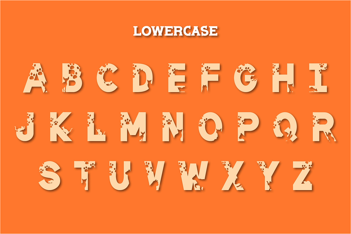Good Cat - Decorative Font, a Sans Serif Font by Brown Cupple (Photo 3 of 7)