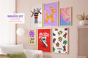 Modern Art Gallery 2, a Graphic by Wall Art Print Studio (Thumbnail 4 of 16)