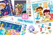 Funny Activities for Kids Book 1, an Animal Illustration by ArtyCats (Thumbnail 5 of 8)