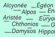 David, a Sans Serif Font by A is for... (Thumbnail 5 of 6)