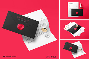 Stationery Mockup Sets, an Advertising Mockup by Artnivora.Std