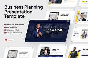 Leadme Business Planning Power Point, a Presentation Template by SquidPixey