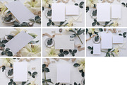 Lilly  invite mock up bundle containing mockup, mock up, and mockups, an Arts & Entertainment Photo by Mockette (Thumbnail 2 of 3)
