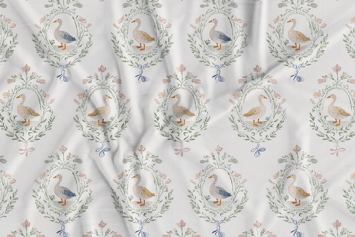 Romantic Whimsy Seamless Patterns, a Pattern Graphic by Olya Creative (Photo 10 of 14)