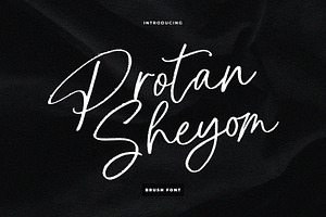 Protan Sheyom, a Handwritten Font by Gatype
