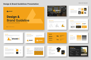 Brand Identity Presentation Layout