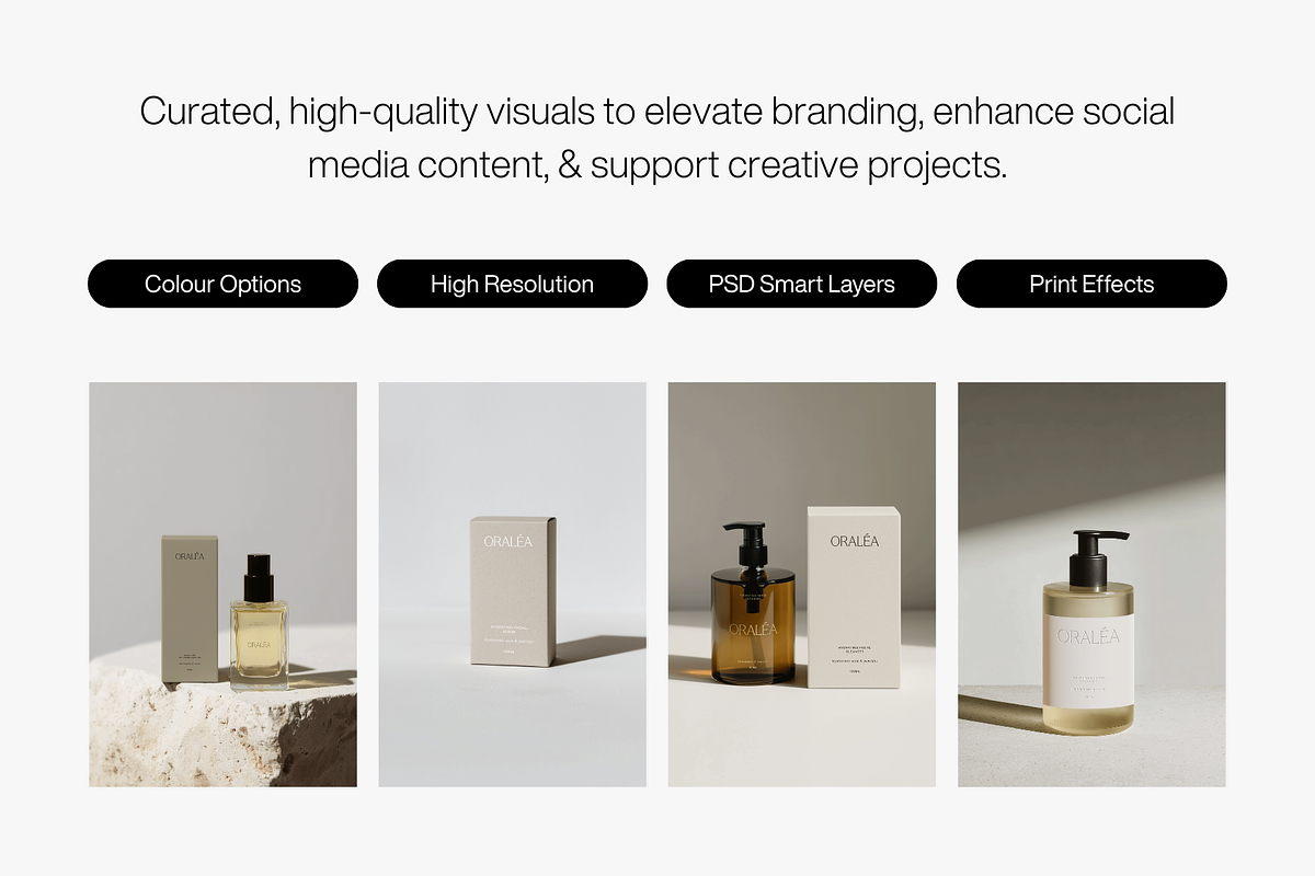 14 Cosmetic Bottle Mockup Bundle, a Packaging Mockup by Digital Asset Co (Photo 8 of 15)