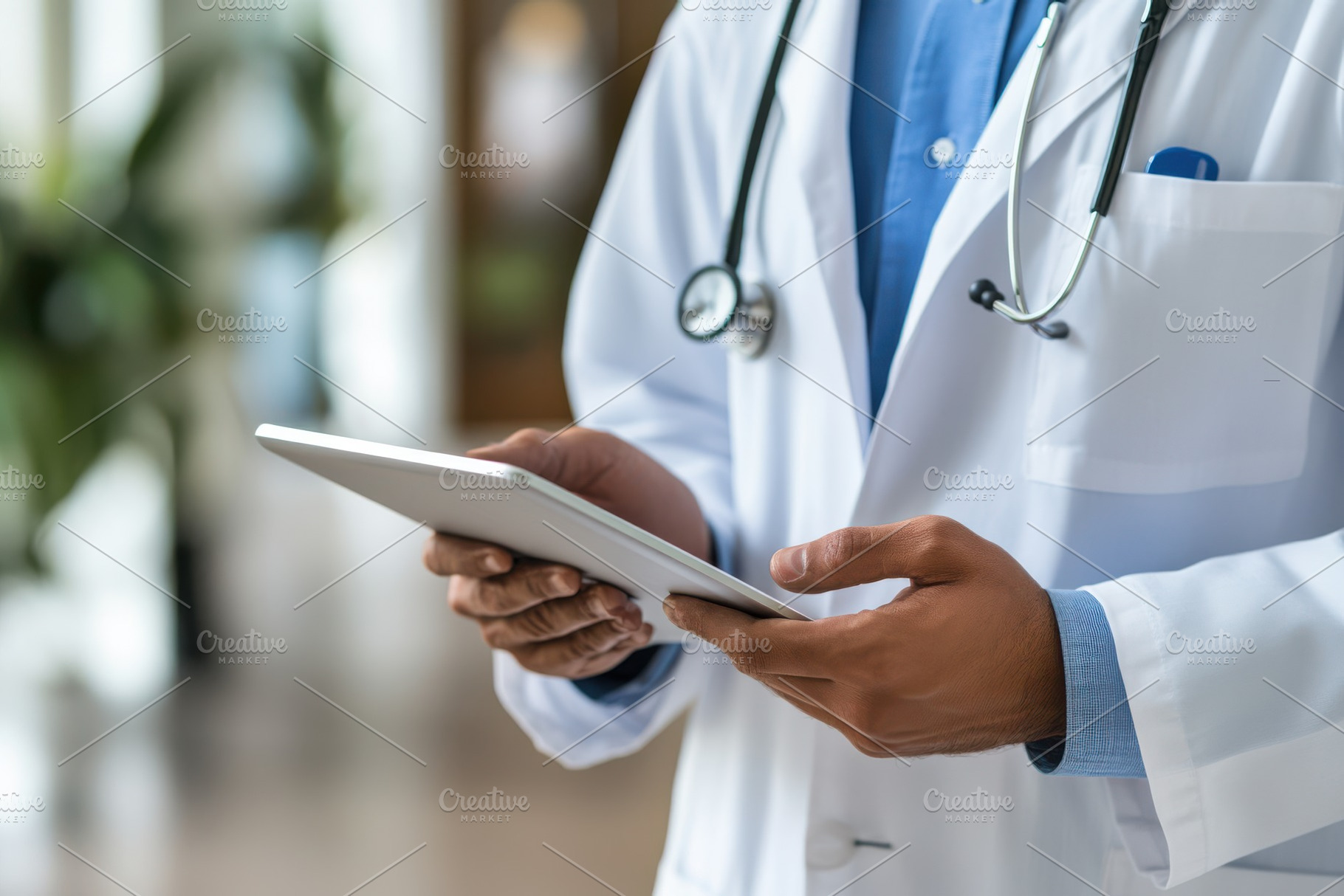 Doctor using tablet digital healthca, a Health & Medical Photo by Pixeness Studio