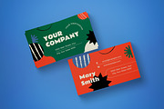 Business Card, a Business Card Template by graphicook (Thumbnail 3 of 3)