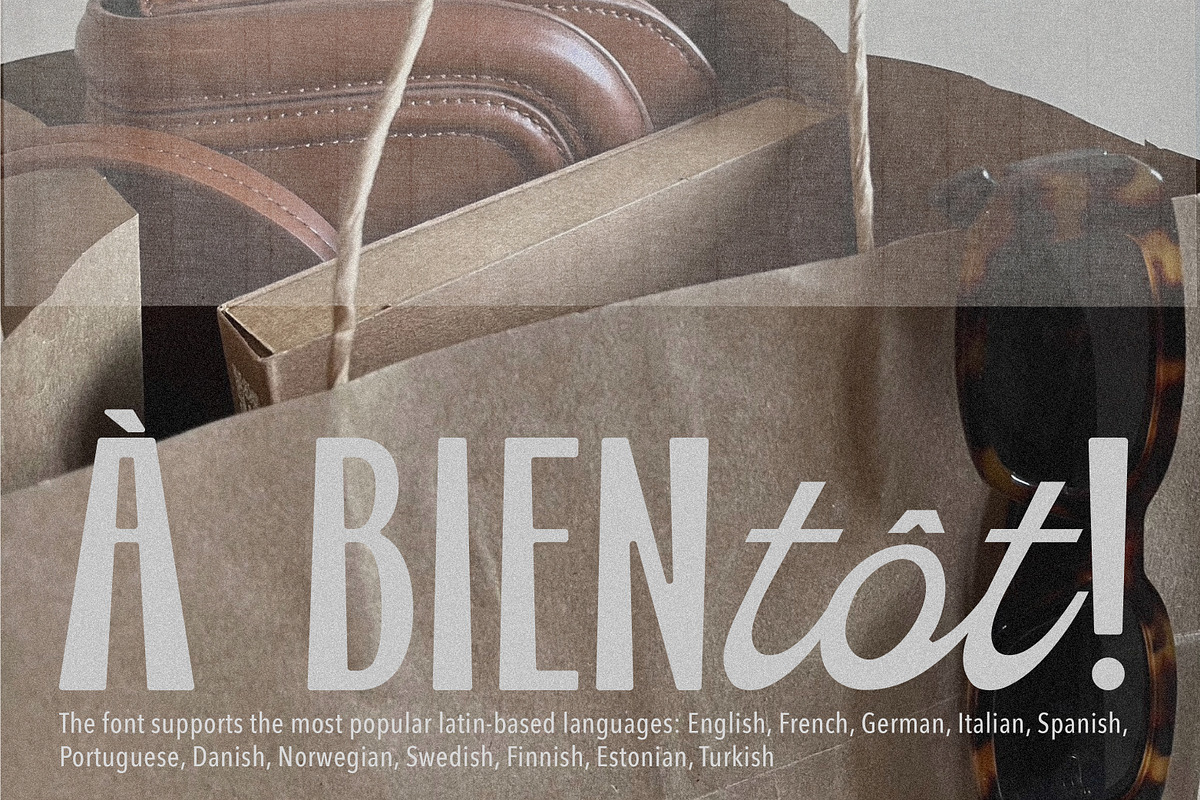 Pretty Serious Experimental Duo Sans, a Script Font by Struvictory.art (Photo 9 of 9)
