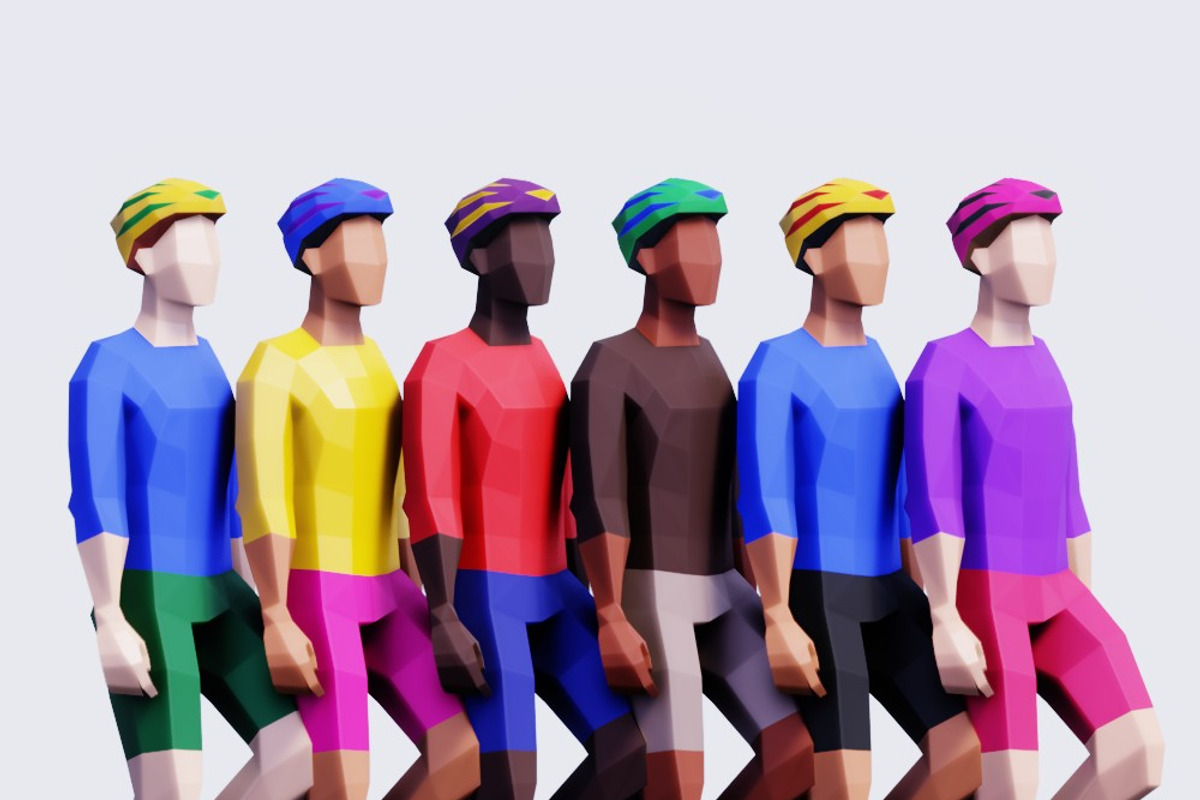 Exercising People -Rigged & Animated, a Characters & Person 3D Model by Studio Ochi (Photo 7 of 8)