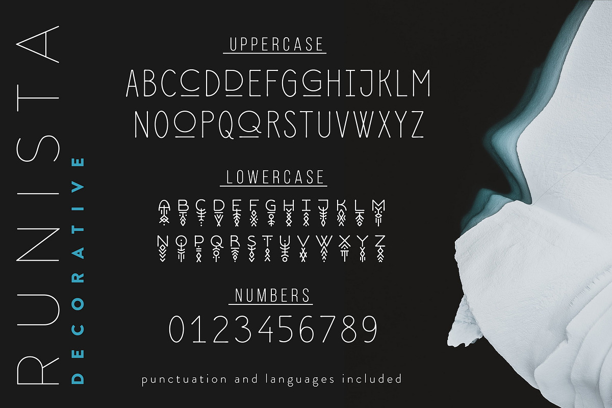 Thin Line Font Bundle: 7 in 1, a Symbol Font by Struvictory.art (Photo 28 of 30)