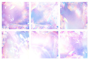 Holographic Textures - Crystal Light, a Background Graphic by by creative paper (Thumbnail 9 of 11)