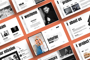 Interior Design Presentation, a Presentation Template by MightyDesign