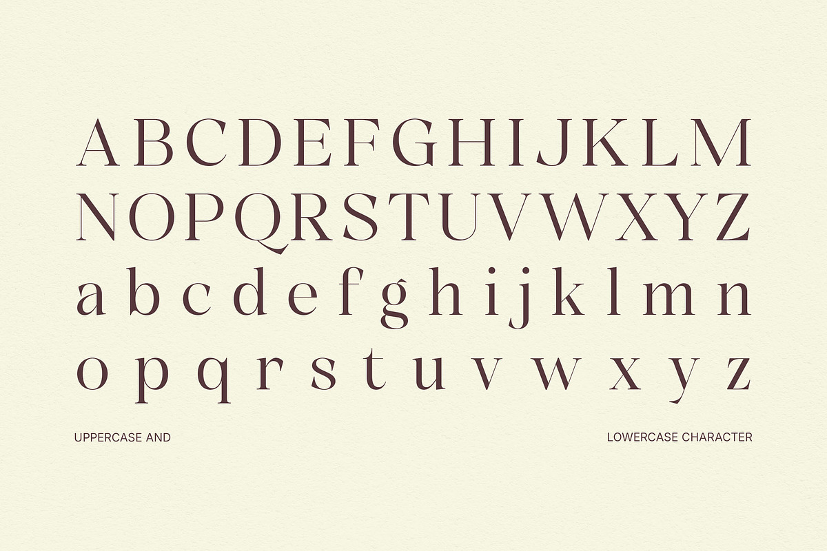 Deluxer - Elegant Modern Serif, a Serif Font by Typia Nesia (Photo 2 of 16)