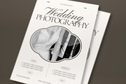 Photography Wedding Flyer, a Flyer Template by graphicook (Thumbnail 2 of 3)