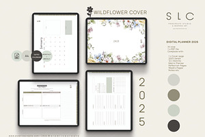 NEW Wildflower 2025 Digital Planner