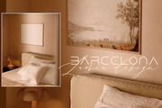 BARCELONA Room Natural FRAME MOCKUP, a Household Mockup by LAMIA DESIGN (Thumbnail 3 of 22)