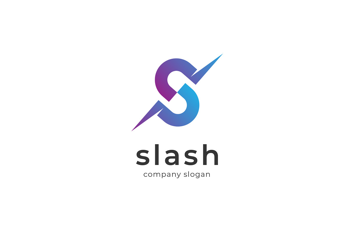 Slash - Letter S Logo, a Branding & Logo Template by Sarten