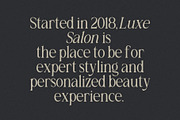 The Gold Bachelor Modern Serif Font, a Serif Font by Heinzel Std (Thumbnail 11 of 17)