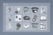 Modern Smart Home 3D Icons, a Technology Illustration by twinstd (Thumbnail 6 of 6)