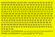 Goldie Old Style Serif Font, a Serif Font by Fenotype (Thumbnail 14 of 14)