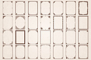 28 Decorative frames borders set #2, an Object Graphic by Digiselector Design Goods (Thumbnail 2 of 6)