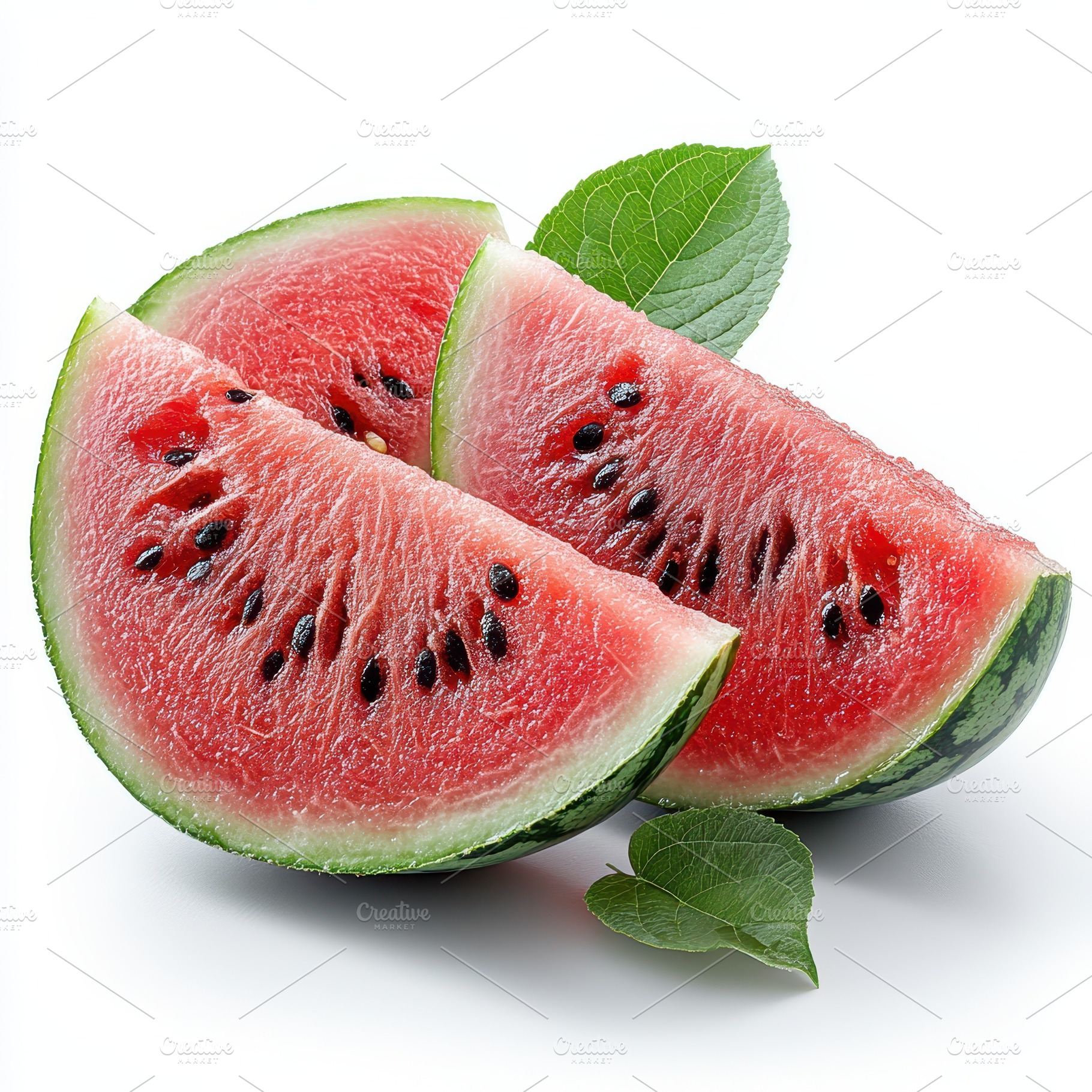 Juicy Watermelon Slices Refreshing S, a Food & Drink Photo by Pixeness Studio