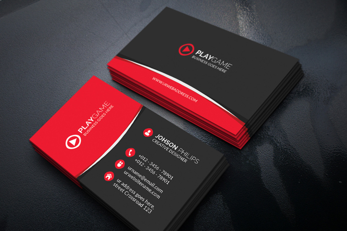 Simple Business Card, a Business Card Template by Creative_Arts (Photo 3 of 3)