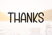 sunday morning | Script Font, a Script Font by Scratchones (Thumbnail 8 of 8)