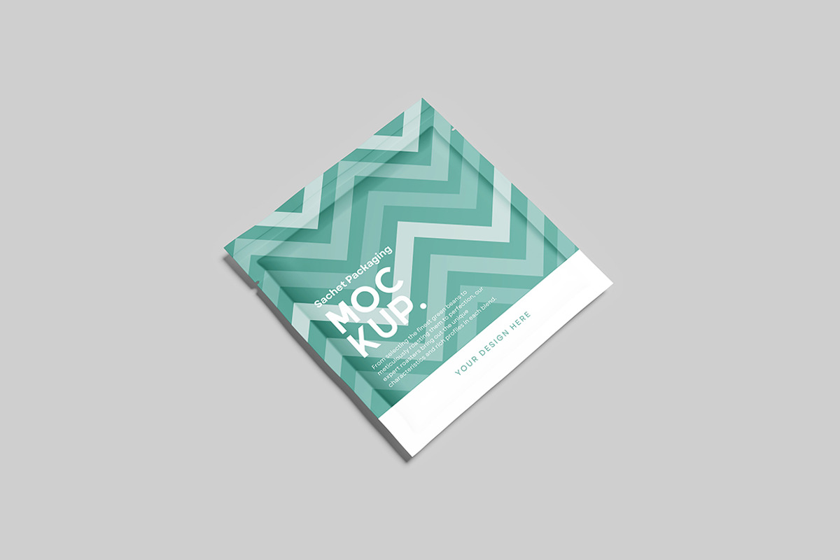 Sachet Packaging Mockup, a Packaging Mockup by Indah (Photo 4 of 6)