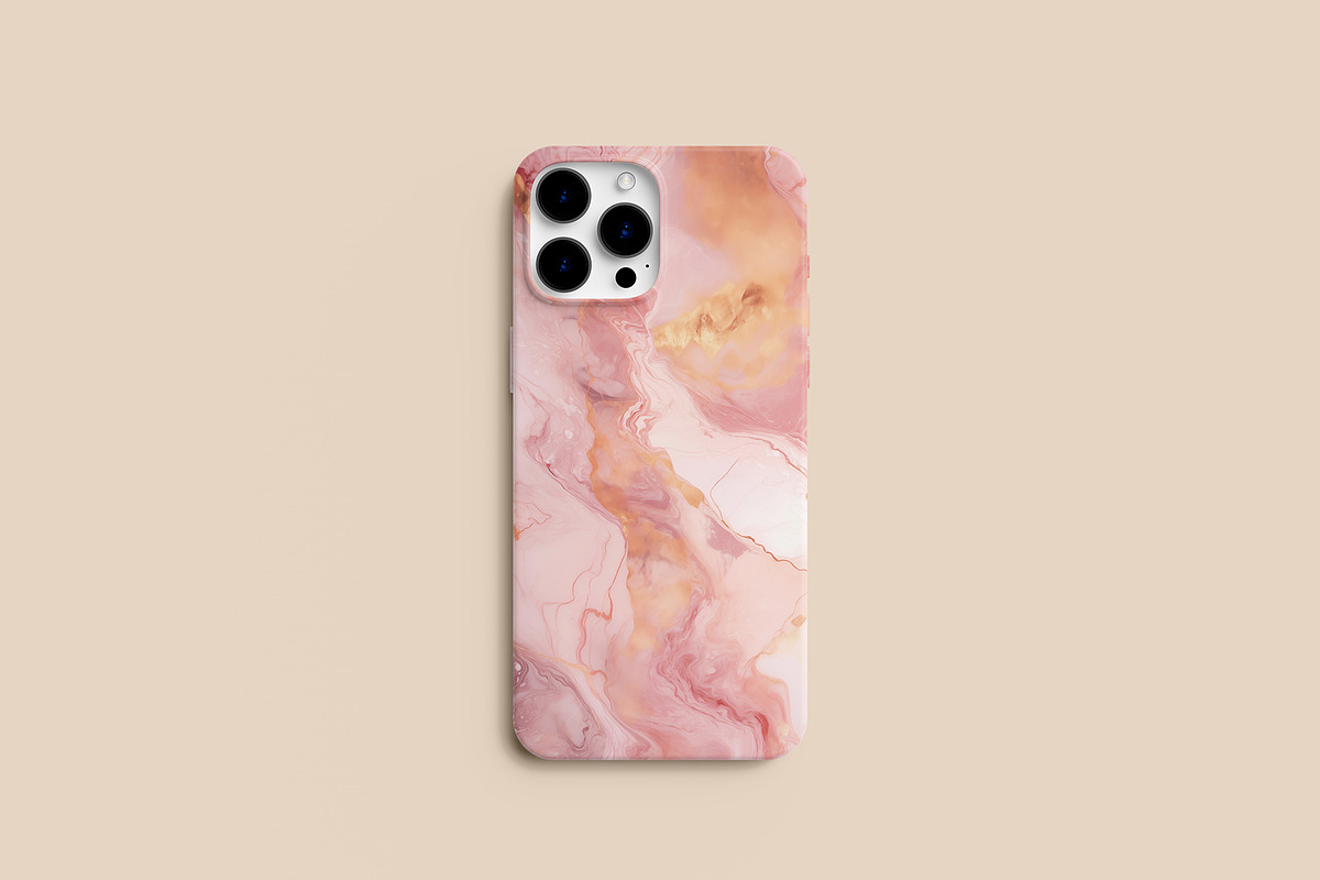 Rose Gold Marble Backgrounds, a Texture Graphic by Primrose Blume (Photo 3 of 4)