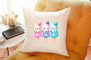 Watercolor Summer Vibes Clipart, an Illustration by Sublimation Artist (Thumbnail 6 of 6)