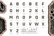 Steampunk Machine - 3D Lettering, a Graphic by MIIM (Thumbnail 6 of 8)