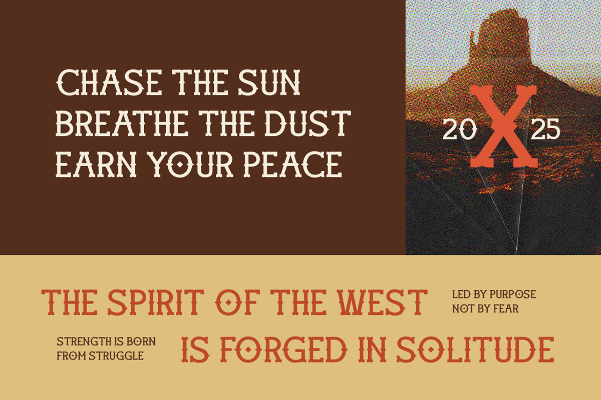 Wild Canyon – Western Slab Serif, a Slab Serif Font by Vadovastd (Photo 5 of 7)